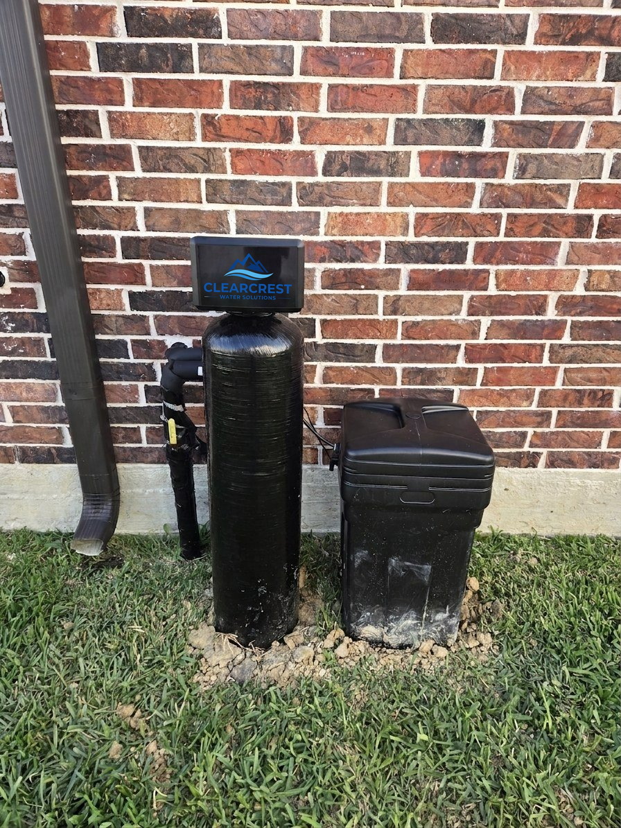 Water treatment system installation, example 2