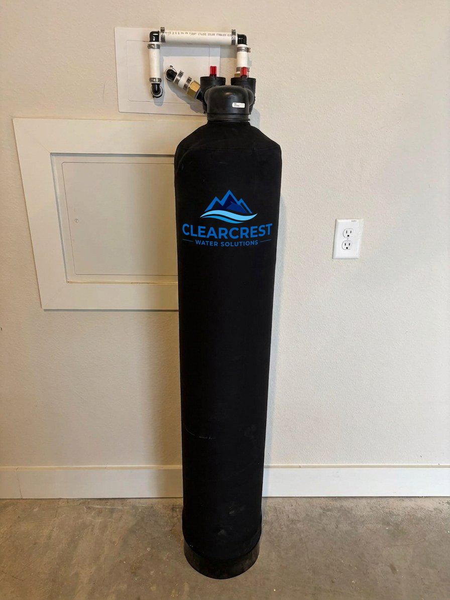 Water treatment system installation, example 6