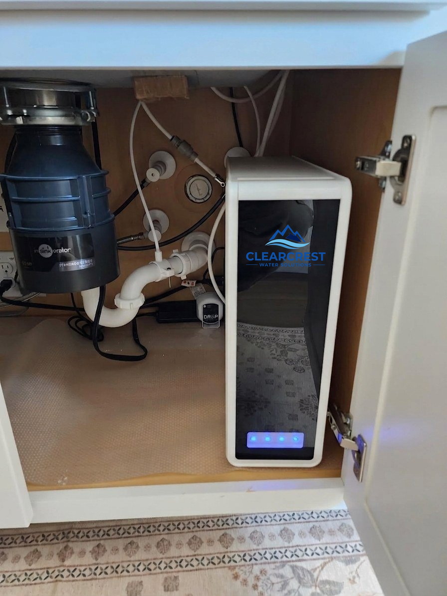 Water treatment system installation, example 7