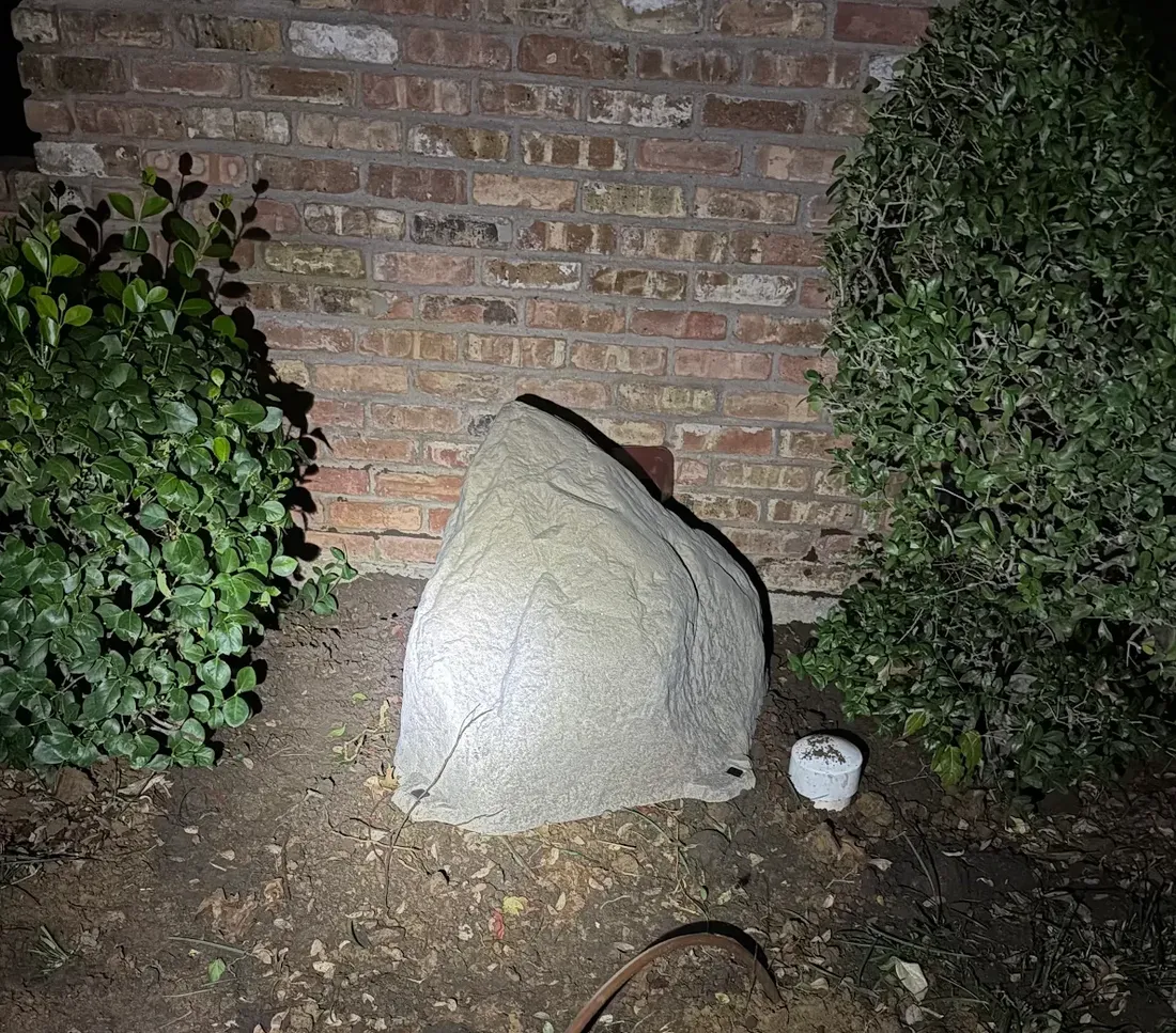 Faux Rock Installation installed by ClearCrest Water Solutions